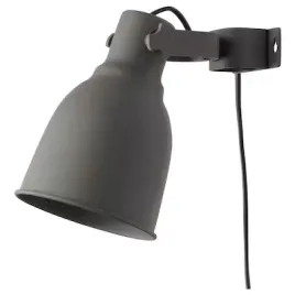 ikea-hektar-reflektor-z-klamra-scienny-ciemnoszary