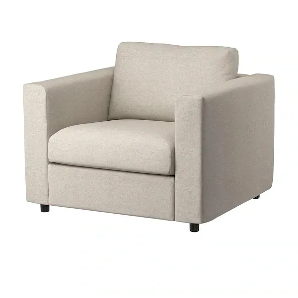 ikea-vimle-fotel-gunnared-bezowy
