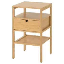 ikea-nordkisa-stolik-nocny-bambus-40x40-cm