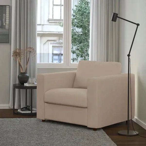 ikea-vimle-fotel-hallarp-bezowy