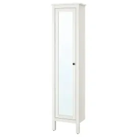 ikea-hemnes-szafka-wysoka-lustro-biala-49x31x200cm