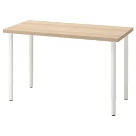 ikea-lagkapten-olov-biurko-dab-bejcowany-120x60
