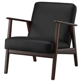ikea-ekenaset-fotel-jonsbyn-czarny