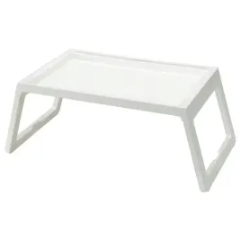 ikea-klipsk-stolik-tacka-bialy