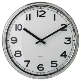 ikea-pugg-zegar-stal-nierdzewna-32-cm