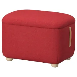 ikea-oskarshamn-podnozek-ze-schowkiem-czerwony