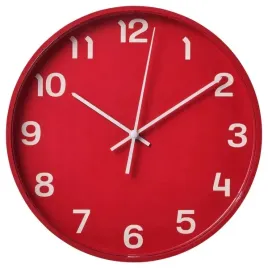 ikea-pluttis-zegar-niskie-napiecie-czerwony-28-cm