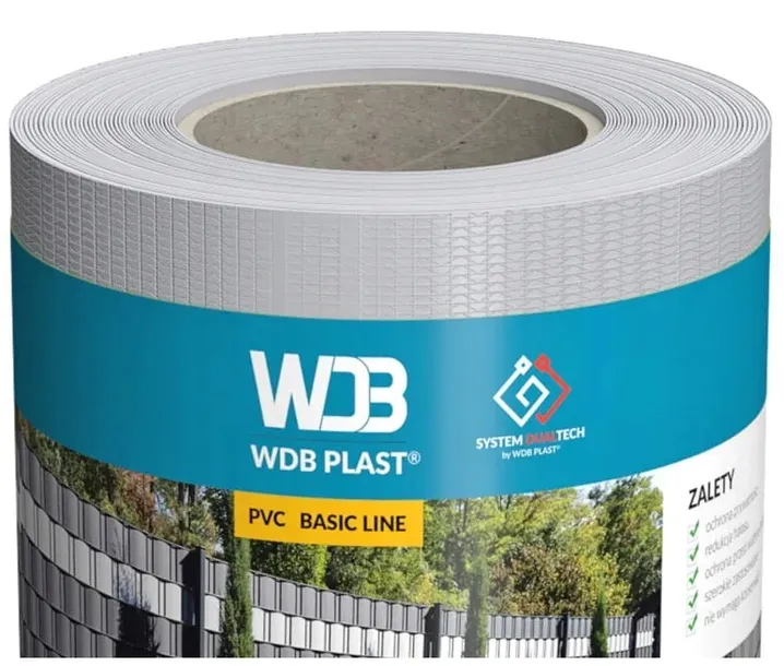 wdb-tasma-ogrodzeniowa-basic-line-szary-7040-szerokosc-produktu-19-cm