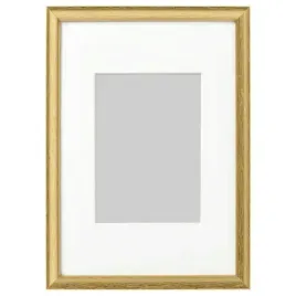 ikea-silverhojden-ramka-zloty-kolor-21x30-cm