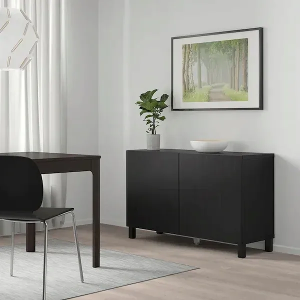 ikea-stubbarp-noga-czarnybraz-stan-nowy