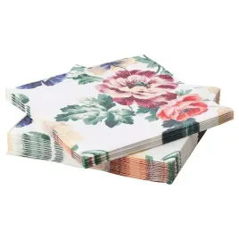 ikea-smaksinne-serwetki-wielobarwny-kwiat-33x33-cm