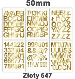 zloty-alfabet-i-cyfry-50mm-samoprzylepne-litery