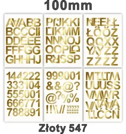 zloty-alfabet-i-cyfry-100mm-samoprzylepne-litery