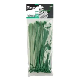 bradas-tasma-kablowa-25-x-100mm-green-100-sztuk
