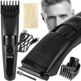 rotex-maszynka-trymer-do-wlosow-i-brody-bezprzewodowa-czas-pracy-80-minut
