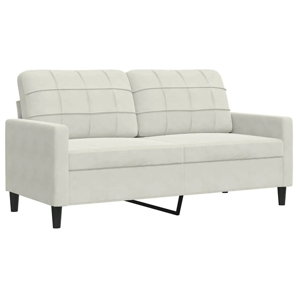 sofa-2-osobowa-aksamitna-krem-157x77x80cm