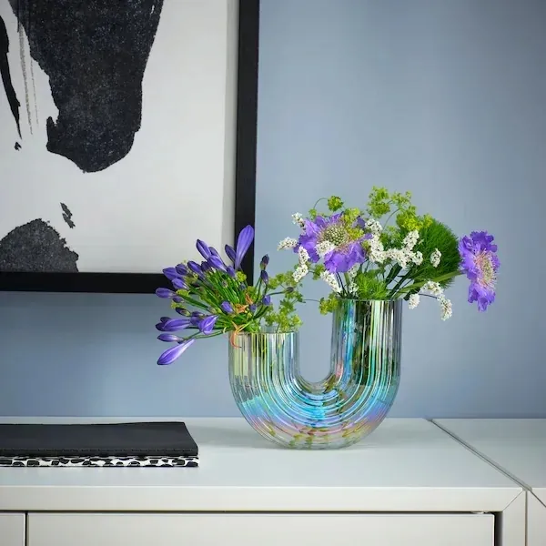 ikea-raffelbjork-wazon-perlowy-12-cm-kolor-przezroczysty