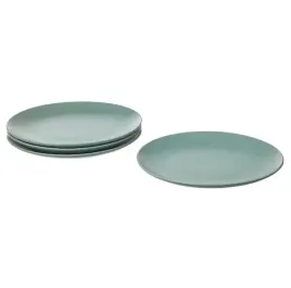 ikea-fargklar-talerz-matowy-jasnyturkus-26-cm-4szt