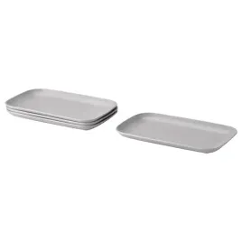 ikea-fargklar-talerz-matowy-jasnoszary-30x18-4szt