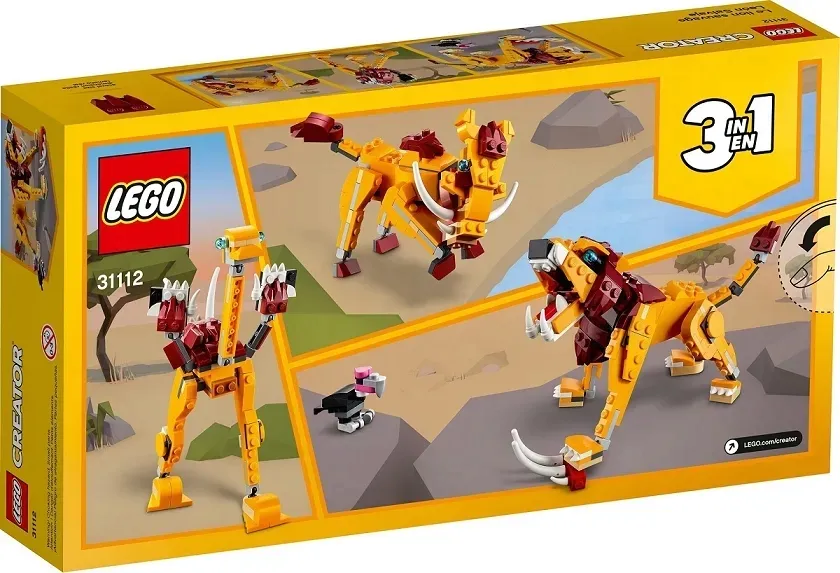 lego-creator-dziki-lew-31112-stan-nowy