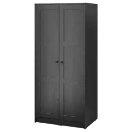 ikea-rakkestad-szafa-2-drzwiowa-czarnybraz-79x176