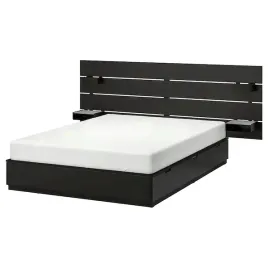 ikea-nordli-rama-lozka-zaglowek-antracyt-140x200cm