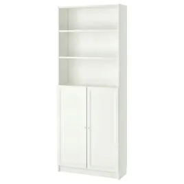 ikea-billy-oxberg-regal-z-drzwiami-bialy-80x30x202