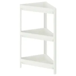 ikea-vesken-regal-narozny-bialy-33x33x71-cm