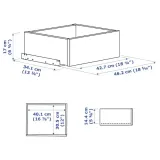 ikea-komplement-szuflada-bialy-50x35-cm-stan-nowy