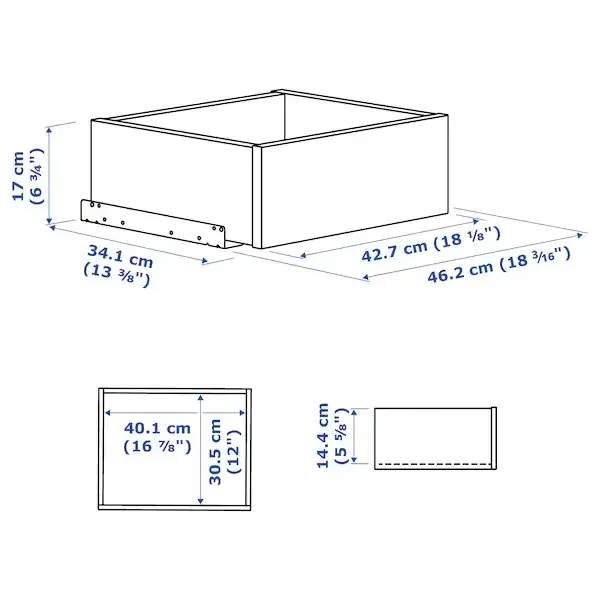ikea-komplement-szuflada-bialy-50x35-cm-stan-nowy