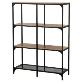 ikea-fjallbo-regal-czarny-100x136-cm