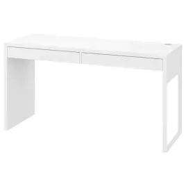 ikea-micke-biurko-142x50-bialy