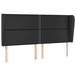 zaglowek-uszak-czarny-183x23x118-128-cm-sztuczna-skora