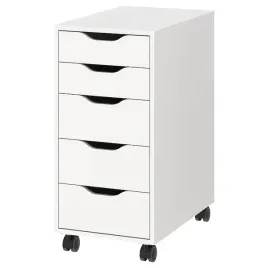 ikea-alex-komoda-na-kolkach-bialy-czarny-36x76-cm
