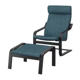 ikea-poang-fotel-podnozek-wenge-hillared-granatowy