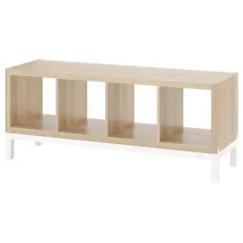 ikea-kallax-regal-z-rama-nosna-dab-bialy-147x59-cm