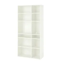 ikea-vihals-regal-10-polek-bialy-95x37x200-cm