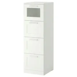 ikea-brimnes-komoda-4-szuflady-bialy-szklo-39x124