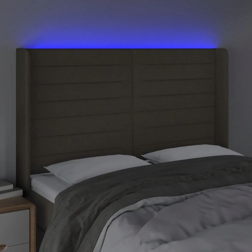 zaglowek-led-taupe-147x16x118-128-cm