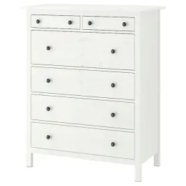 ikea-hemnes-komoda-6-szuflad-biala-bejca-108x131cm