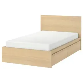 ikea-malm-rama-lozka-2-pojemniki-luroy-120x200cm