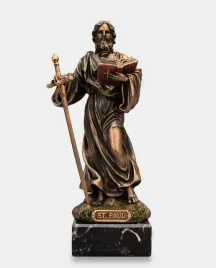statuetka-sw-pawel-patron-wieziennictwa-na-kamiennej-podstawie-z-grawerem