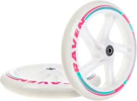 kolka-do-hulajnogi-raven-dots-white-200mm-2szt