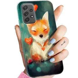 etui-do-samsung-galaxy-a52-a52-5g-a52s-a52s-5g-wzory-liski-lisy-fox