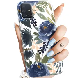 etui-do-samsung-galaxy-a71-wzory-kwiaty-kwieciste-flower-obudowa-pokrowiec