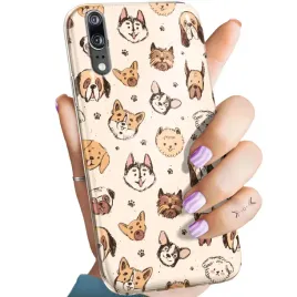 etui-do-huawei-p20-pro-wzory-psy-pieski-psiaki-obudowa-pokrowiec-case
