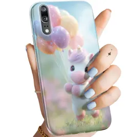 etui-do-huawei-p20-pro-wzory-jednorozec-bajki-ksiezniczki-obudowa-case