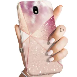 etui-do-samsung-galaxy-j7-2017-wzory-rozowe-zloto-roz-obudowa-pokrowiec