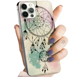 etui-do-iphone-12-12-pro-wzory-boho-lapacz-snow-piora-obudowa-pokrowiec