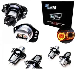 bmw-e90-e91-led-markery-zolte-ringi-zarowki-14w-intensywnie-pomaranczowe